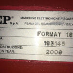 MEP FORMAT 16• Anno di fabbricazione: 2006 •